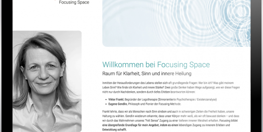 Web-Focusing Space
